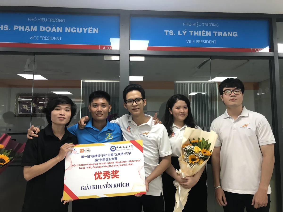 Đội ngũ AIC TECH nhận giải Khuyến khích tại Cúp Quế Lâm Việt Nam – Trung Quốc