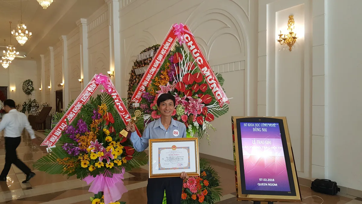 Lễ trao giải Hội thi Sáng tạo Kỹ thuật tỉnh Đồng Nai
